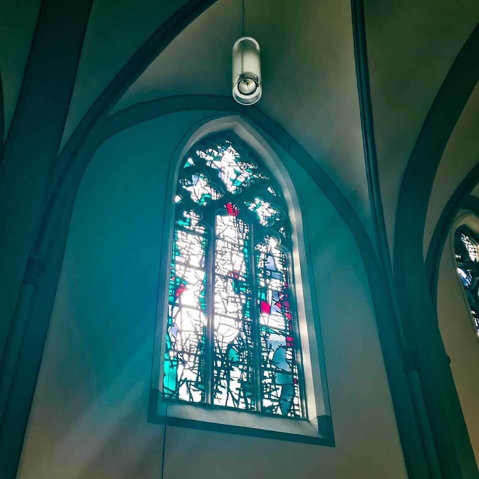 Kirchenfenster Glasmalerei