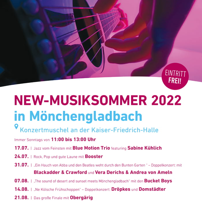 NEW Musiksommer Mönchengladbach