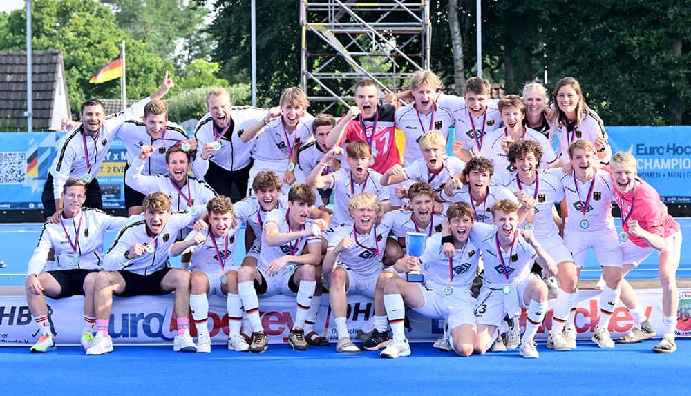 Deutsche U-18 Nationalmannschaft männlich gewinnt Europameisterschaft