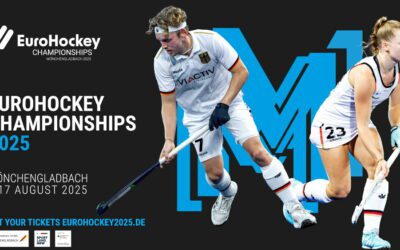 Die Auslosung der Gruppen für die EuroHockey Championships 2025 in Mönchengladbach